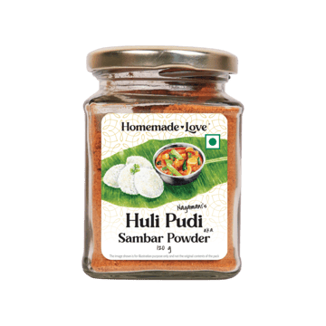 Homemade Love Huli Pudi Sambhar Masala Powder
