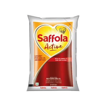 Saffola Active Rice Bran & Soyabean Blended Cooking Oil