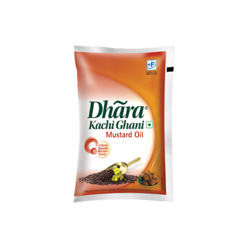 Dhara Kachi Ghani Mustard Oil (0% Trans Fat)