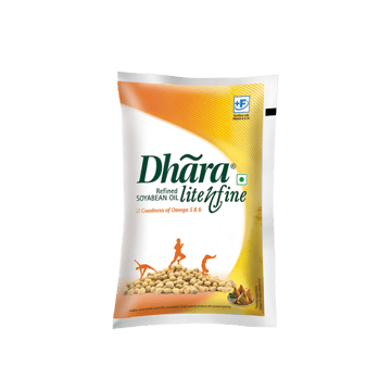 Dhara Lite N Fine Refined Soyabean Oil