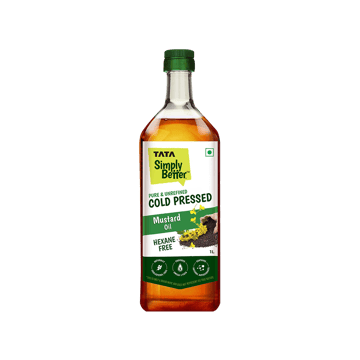 Tata Simply Better Pure Cold Pressed Mustard Oil /Sarso Oil