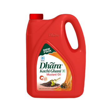 Dhara Kachi Ghani Mustard Oil (0% Trans Fat)