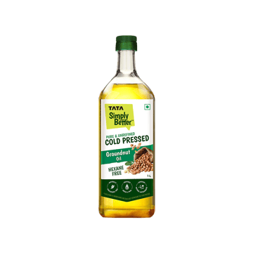 Tata Simply Better Pure Cold Pressed Groundnut Oil / Peanut Oil