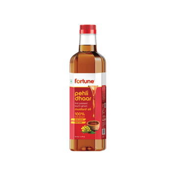 Fortune Pehli Dhar Kachi Ghani Cold Pressed Mustard Oil