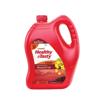 Emami Healthy & Tasty Strong Kachchi Ghani Mustard Oil