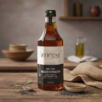 Amrove Cold Pressed Mustard Oil