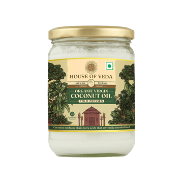 House of Veda Organic Cold Pressed Virgin Coconut Oil
