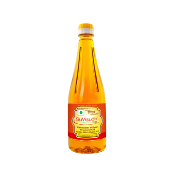 Suvisudh Cold Pressed Yellow Mustard Oil