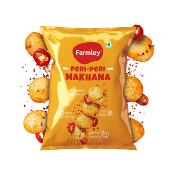Farmley Peri Peri Roasted Flavoured Makhana Roasted In Olive Oil