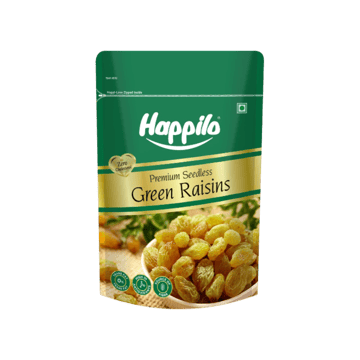Happilo Premium Seedless Green Raisins