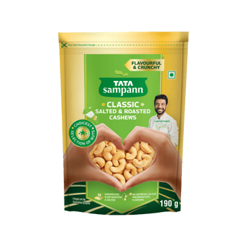 Tata Sampann Classic Salted & Roasted Flavoured Cashew
