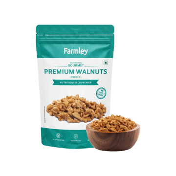 Farmley Premium Broken Chile Walnut Kernels (Akhrot)