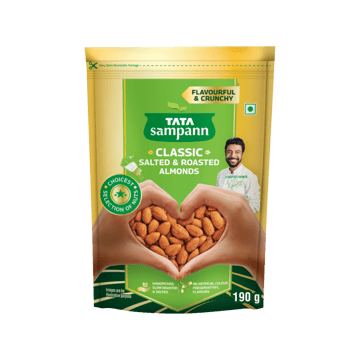 Tata Sampann Classic Salted & Roasted Flavoured Almonds