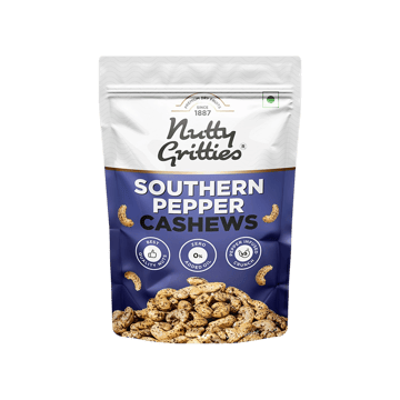 Nutty Gritties Southern Pepper Flavoured Cashew