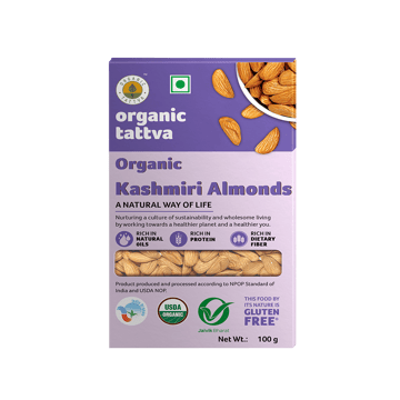 Organic Tattva Kashmiri Organic Almonds