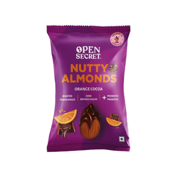Open Secret Orange Cocoa Nutty Flavoured Almonds