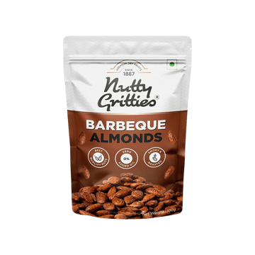 Nutty Gritties Barbeque Flavoured Almonds