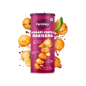 Farmley Achaari Flavoured Makhana Roasted In Olive Oil