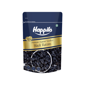 Happilo Premium Afghani Seedless Black Raisins