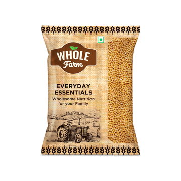 Whole Farm Premium Yellow Small Mustard Seeds (Saraso)
