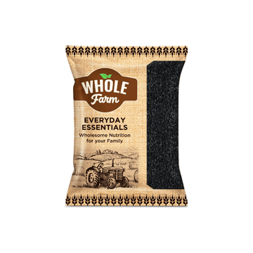 Whole Farm Premium Black Sesame Seeds