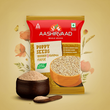 Aashirvaad Pure Whole Poppy Seeds /Khaskhas