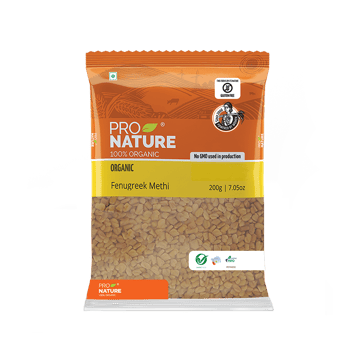 Pro Nature Organic Methi Seeds / Fenugreek