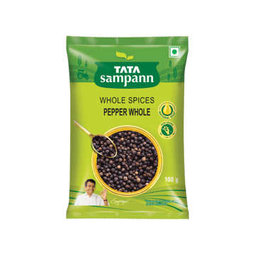 Tata Sampann Black Pepper Whole (Kali mirch)