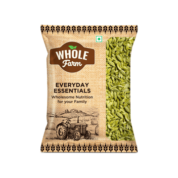 Whole Farm Premium Lucknowi Fennel Seeds / Barik Saunf