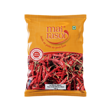 Mai Rasoi Red Chilli Whole with Stem