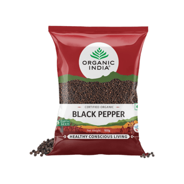 A TATA Product - Organic India Organic Black Pepper