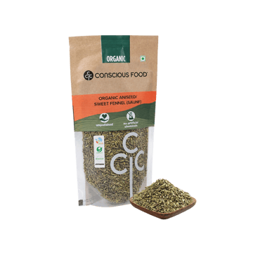 Conscious Food Organic Fennel Seeds