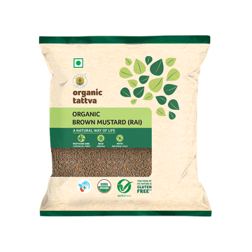 Organic Tattva Brown Organic Mustard Seeds
