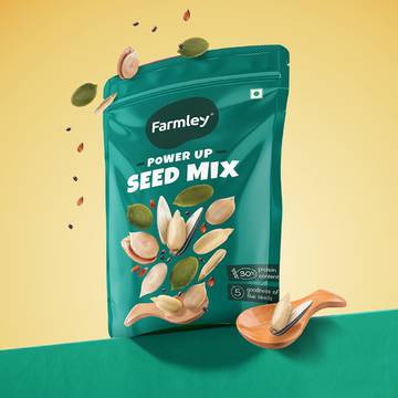 Farmley Protein Rich Seeds Mix - Chia, Pumpkin, Flax & More
