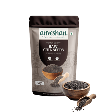 Anveshan Premium Raw Chia Seeds
