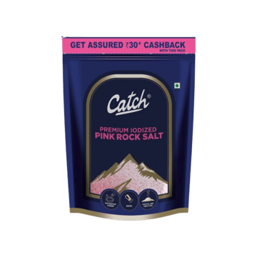 Catch Premium Iodized Pink Rock Salt / Sendha Namak (Sendha Namak)