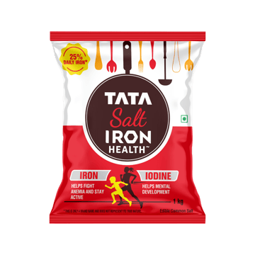 Tata Plus Iron Health, Double Fortified Salt