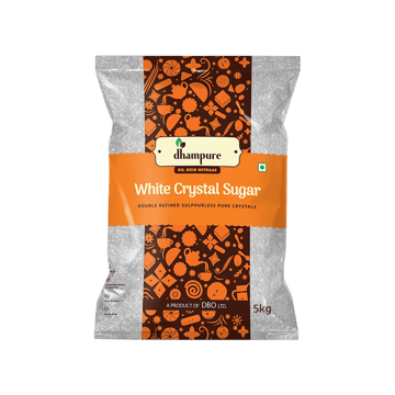 Dhampure White Crystal Sulphurless Sugar