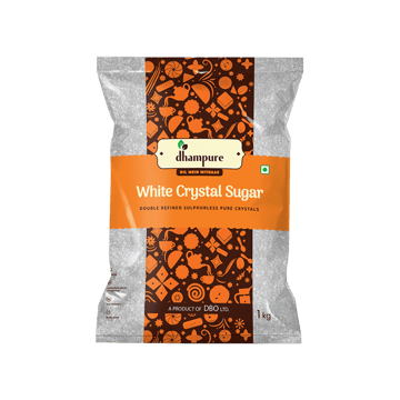 Dhampure White Crystal Sulphurless Sugar