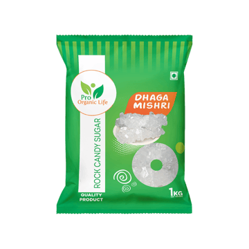 Pro Organic Life Dhaga Organic Mishri (Rock Candy Sugar)