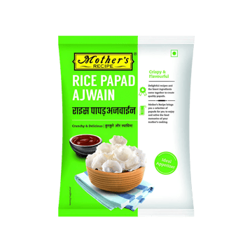 Mother's Recipe Rice Papad - Ajwain