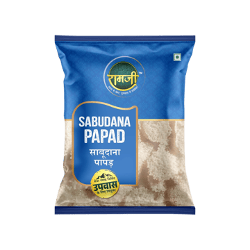 Ramji Sago/ Sabudana Papad