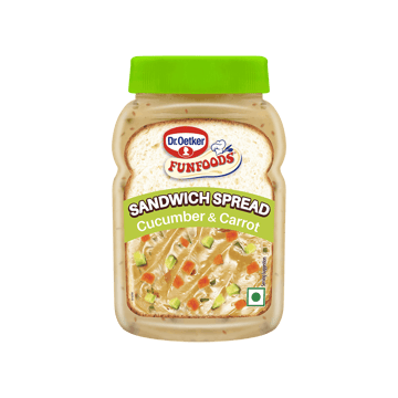 Dr. Oetker FunFoods Veg Cucumber & Carrot Sandwich Spread
