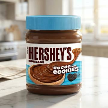 Hershey's Cocoa with Cookies Crunchy Chocolate Spread
