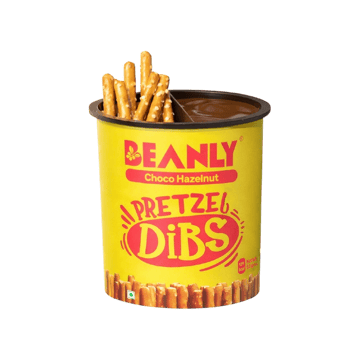 Beanly Choco Hazelnut Spread with Pretzel Sticks