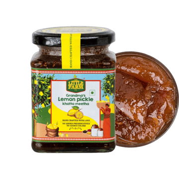 The Little Farm Co. Lemon Khatta Meetha Pickle