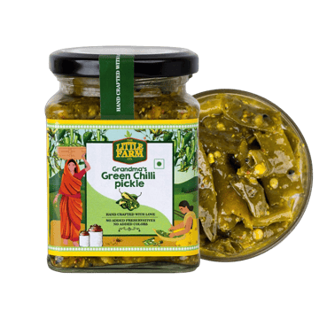 The Little Farm Co. Green Chilli Pickle