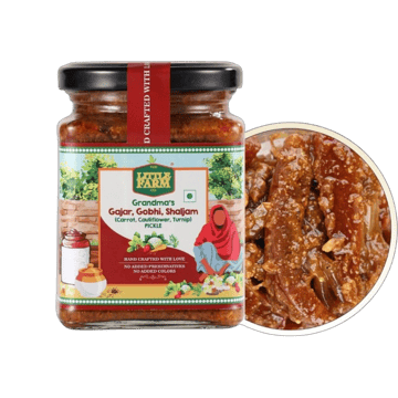 The Little Farm Co. Mixed Gobhi Gajar Shalgum Pickle