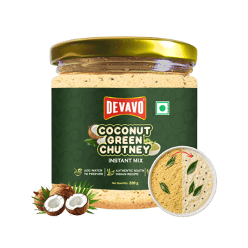 Devavo Instant Mix Green Coconut Chutney Powder