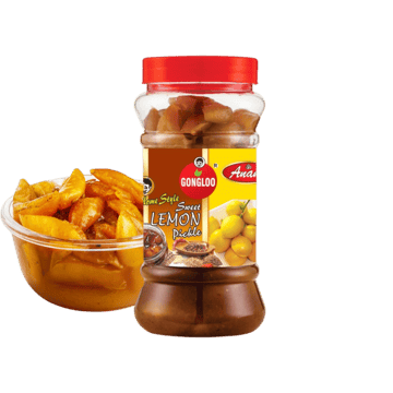 Gongloo Khata Meetha Lemon Pickle